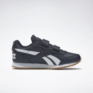 Adidasy Dziecięce Reebok Royal Classic Jogger 2.0 Granatowe/Białe PL 27KHJTU